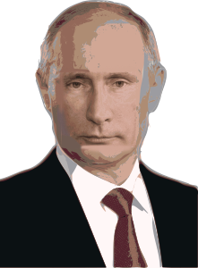 openclipart圖庫：Vladimir Putin 2006 - Face