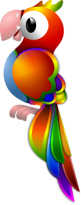 openclipart圖庫：Parrot Remix