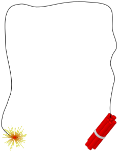 openclipart圖庫：Dynamite Border