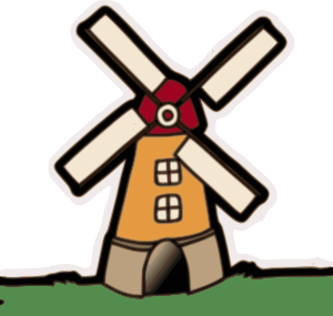 openclipart圖庫：Windmill
