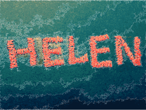 openclipart圖庫：REQUEST: HELEN stitched