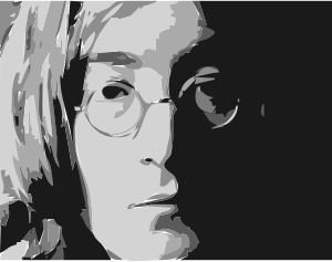 openclipart圖庫：John Lennon