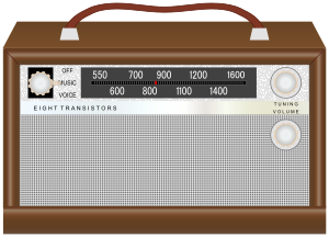 openclipart圖庫：Antique Radio 01