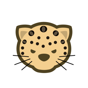 openclipart圖庫：Dou Shou Qi Leopard