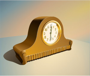openclipart圖庫：Vintage clock