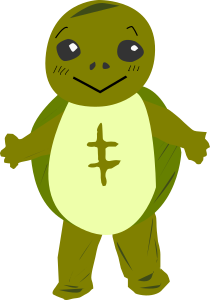 openclipart圖庫：turtle character