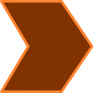 Clipart process in orange