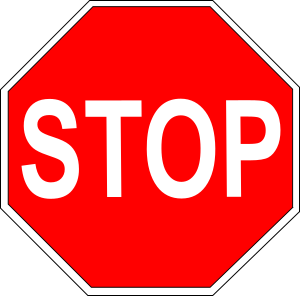 openclipart圖庫：Stop Sign