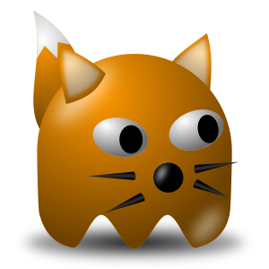 openclipart圖庫：Game baddie: Fox