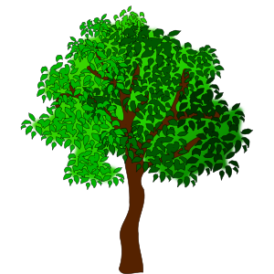 openclipart圖庫：tree-17