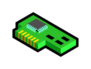openclipart圖庫：network card