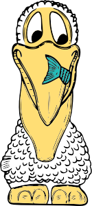 openclipart圖庫：pelican