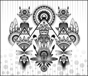 openclipart圖庫：Abstract - Ancient Parade