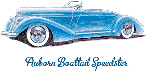openclipart圖庫：Auburn Boattail Speedster