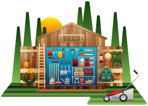 openclipart圖庫：Shed