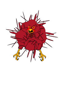 openclipart圖庫：Ruffled Feathers