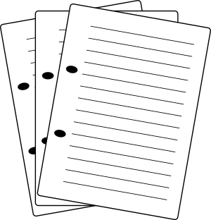 openclipart圖庫：notes