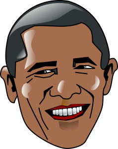 openclipart圖庫：Barack Obama