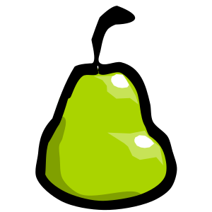 openclipart圖庫：pear