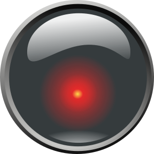 openclipart圖庫：Hal 9000 lens