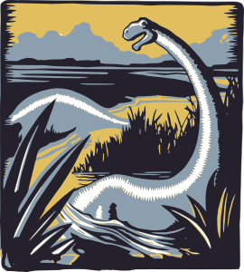 openclipart圖庫：Old Age Dinosaur