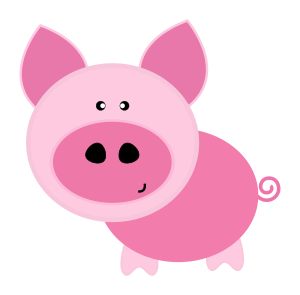 openclipart圖庫：Pig