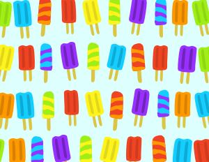 openclipart圖庫：Popsicle Pattern