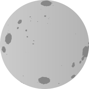 openclipart圖庫：Moon