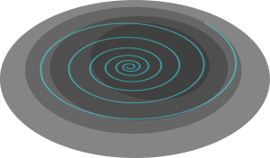 openclipart圖庫：Mysterious swirling vortex
