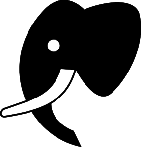 openclipart圖庫：Elephant Icon