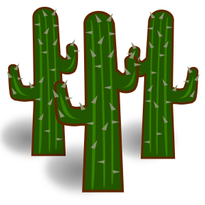 openclipart圖庫：Heavy Cactus