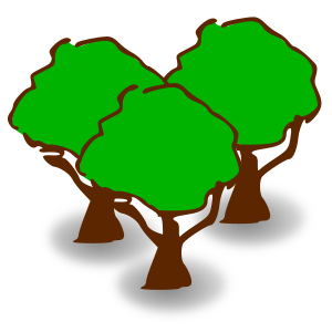 openclipart圖庫：Heafy Forest