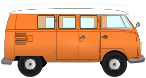 openclipart圖庫：VW combi