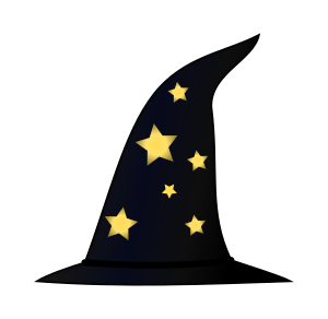 openclipart圖庫：Sorcer hat