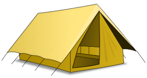 openclipart圖庫：Tente