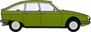 openclipart圖庫：GS car