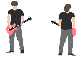 openclipart圖庫：Simple guitarrist