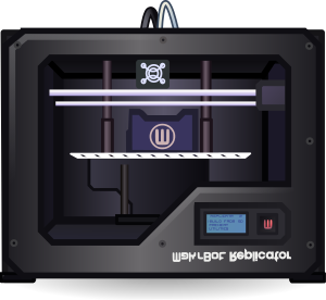 openclipart圖庫：3D printer