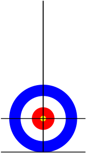 openclipart圖庫：Half of a curling sheet