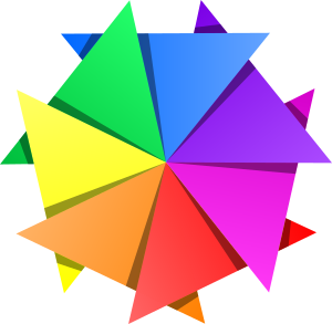 openclipart圖庫：Color Star