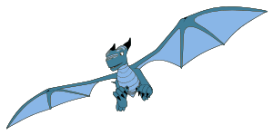 openclipart圖庫：vuelo del dragon