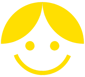 openclipart圖庫：Yellow Cartoon Girl-Boy