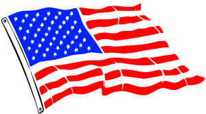 openclipart圖庫：USA Flag