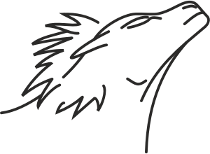 openclipart圖庫：Lion line drawing