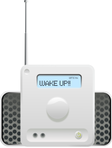 openclipart圖庫：radio: Wake Up!!