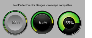 openclipart圖庫：Gauges vector-based - superb quality