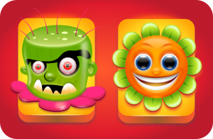 openclipart圖庫：Flower Game character - splash feature art - top quality