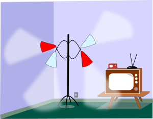 openclipart圖庫：TV VINTAGE 1 REMIX