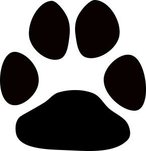 openclipart圖庫：Huella de perro 2