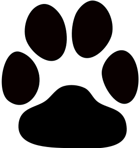 openclipart圖庫：Huella de perro 3